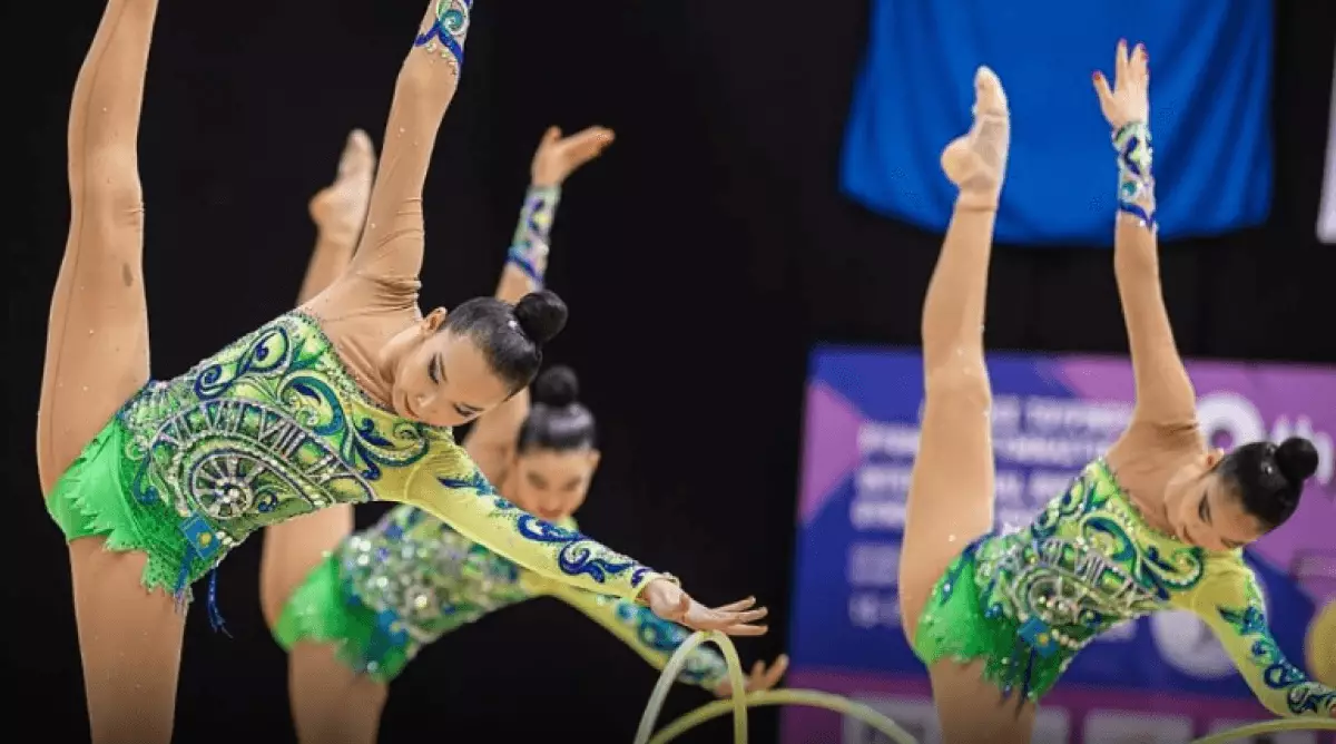 Казахстан завоевал медаль чемпионата Азии по художественной гимнастике
