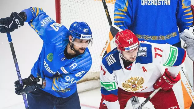 Одна шайба решила исход матча Казахстан - Россия