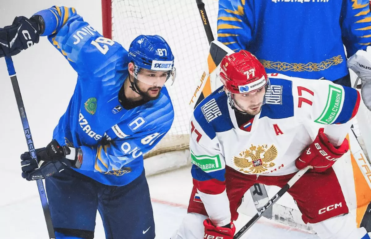 Одна шайба решила исход: как прошел матч между Казахстаном и Россией