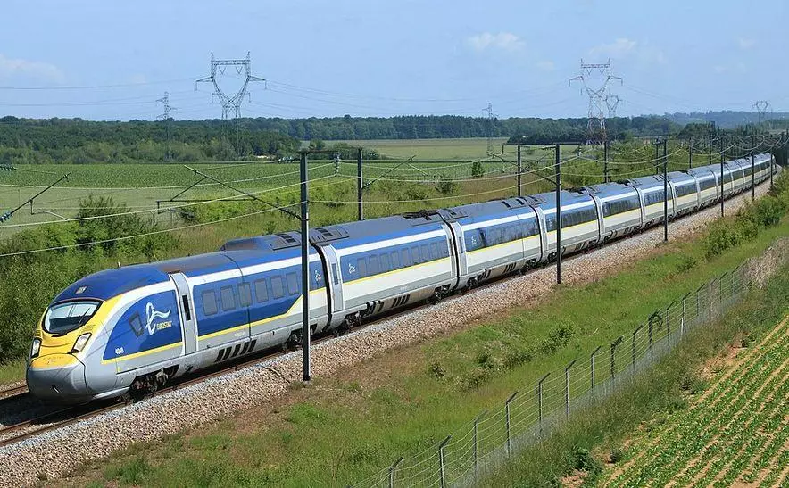 Высокоскоростные поезда Eurostar полностью перейдут на возобновляемые источники энергии