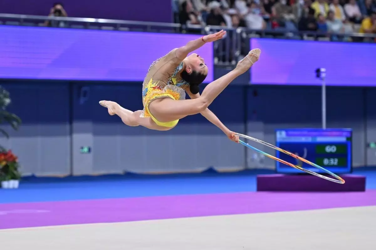 Гимнастка Эльжана Таниева завоевала лицензию на Олимпийские игры