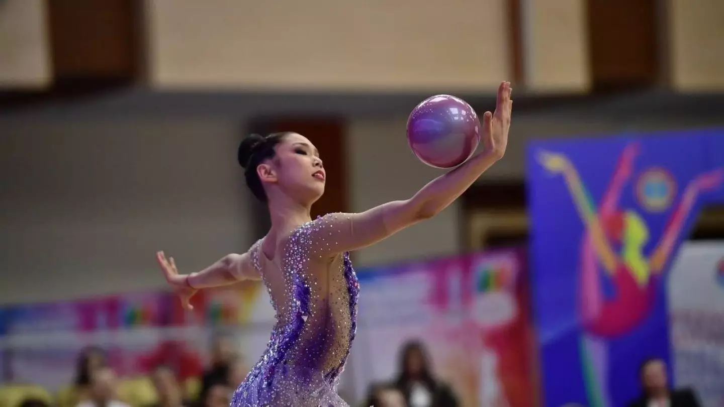 Казахстанка выиграла чемпионат Азии по художественной гимнастике