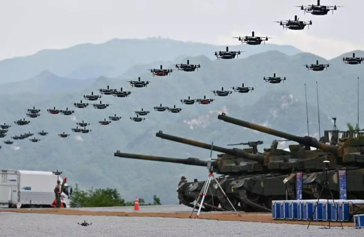 Южная Корея удвоит количество беспилотников для защиты от КНДР