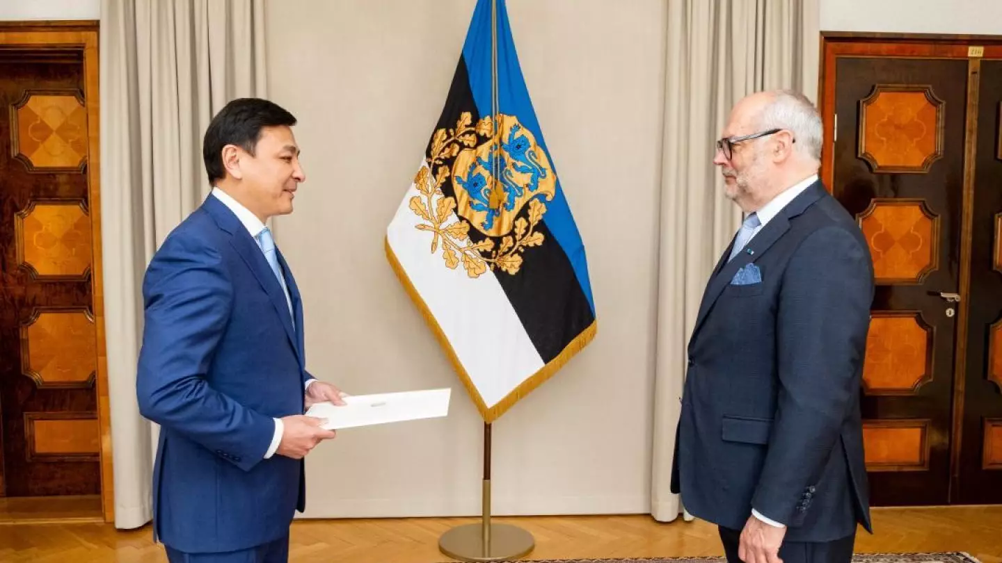 Бывший аким Астаны Кульгинов официально вступил в должность посла Казахстана в Эстонии