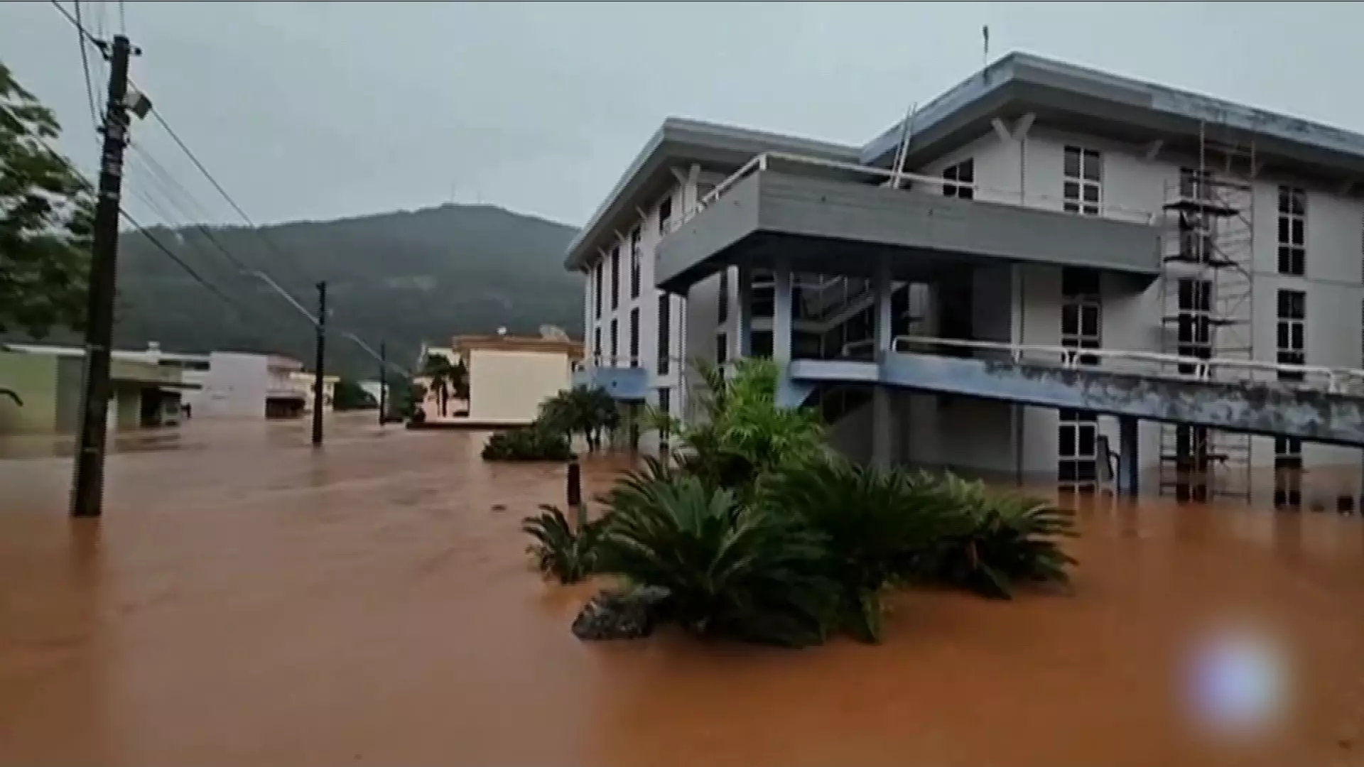 10 человек погибли во время сильных дождей в Бразилии