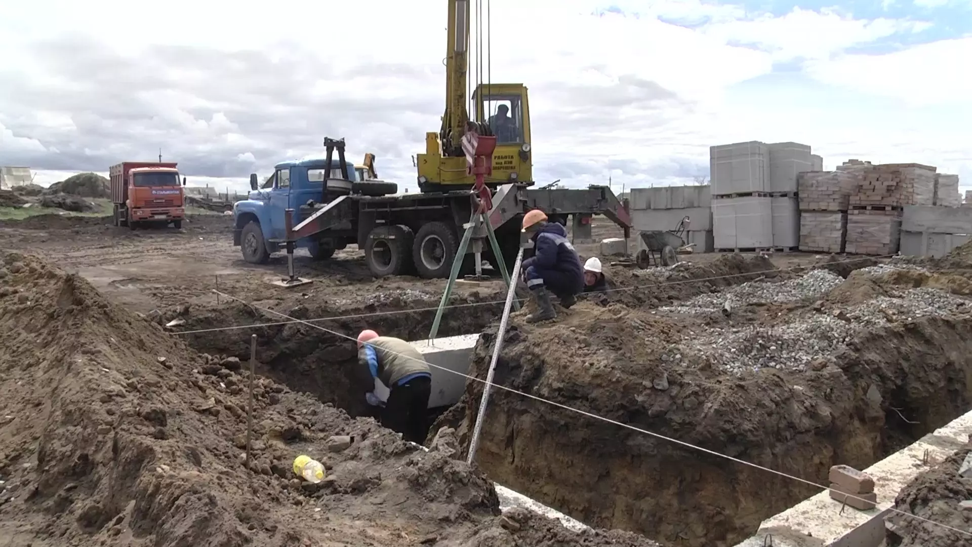В Павлодарской области заложили фундамент домов для пострадавших от паводка