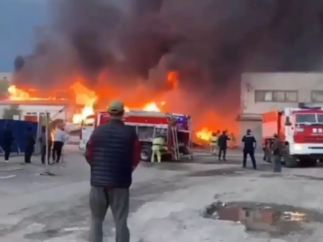 Пожар по повышенному рангу тушат в Актобе