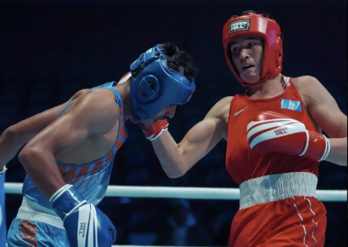 Төрехан Сабырхан Азия чемпионатының финалында өзбек боксшысымен жұдырықастады