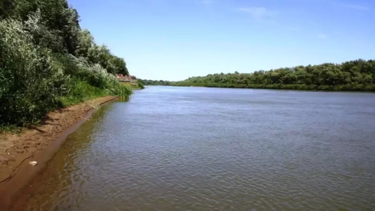 Уровень воды в Урале около села ЗКО превысил критическую отметку