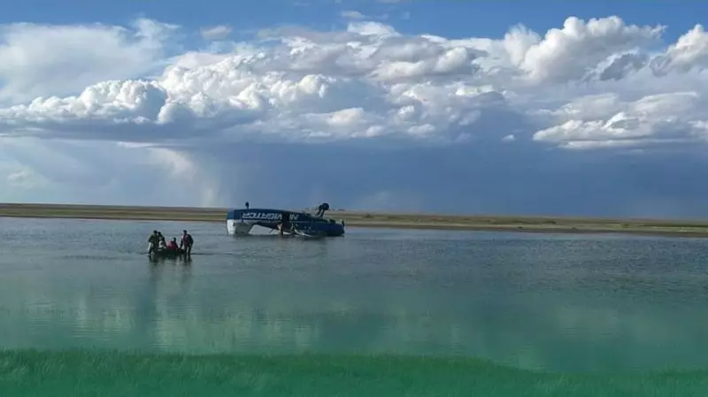 Санитарный самолёт перевернулся в Казахстане: на борту был пациент с инфарктом