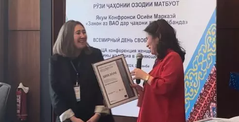 Джамиля Маричева стала лауреатом Премии за вклад в развитие независимой журналистики
