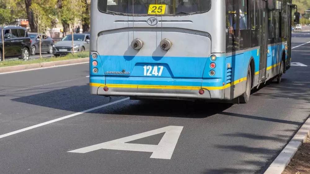 Еще 7 автобусных полос появится в Астане
