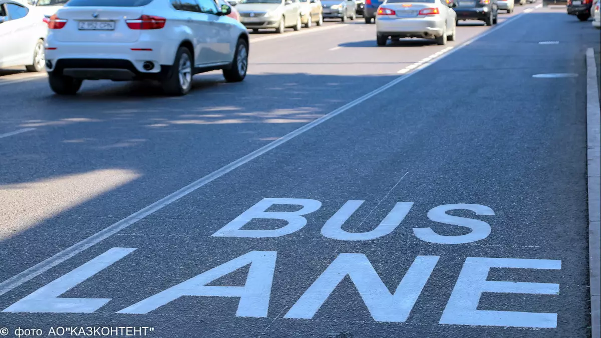 Автобусные полосы появятся еще на семи улицах в Астане