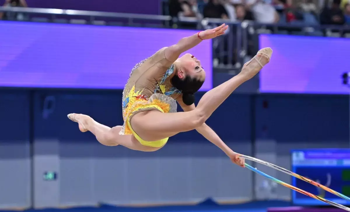 Второе золото ЧА по художественной гимнастике в копилке Казахстана
