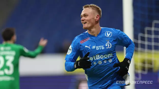Тюкавин стал лучшим игроком «Динамо» в апреле