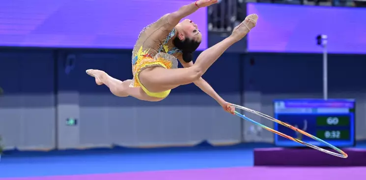 Таниева завоевала второе «золото» чемпионата Азии по художественной гимнастике в Ташкенте