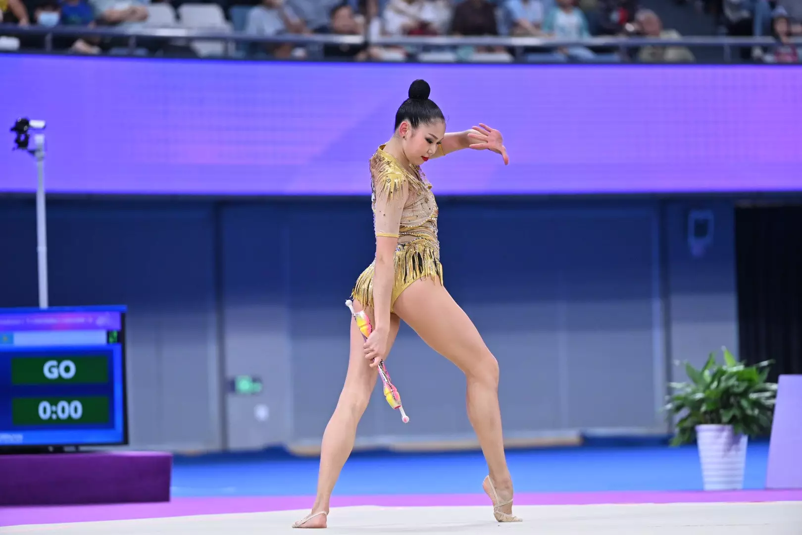 Көркем гимнастикадан Азия чемпионатында Қазақстан құрамасы топ жарды