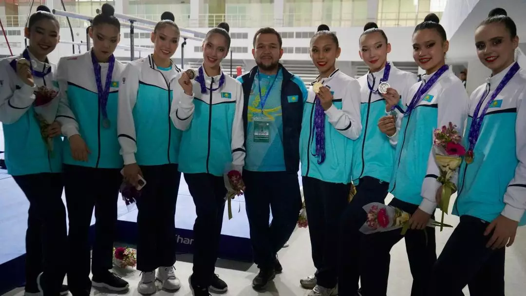 Казахстанки стали вторыми в общем зачёте чемпионата Азии по гимнастике