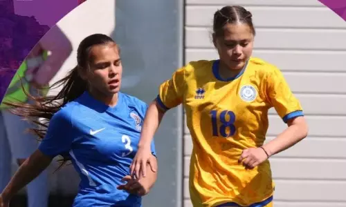 Женская сборная Казахстана до 17 лет вырвала победу у сверстниц из Азербайджана 