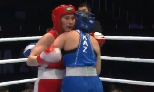 Разгромом обернулся бой Казахстан — Узбекистан на чемпионате Азии по боксу