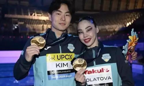 Казахстанские спортсмены выиграли этап Кубка мира по артистическому плаванию