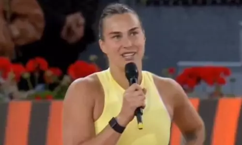 Соболенко выступила с заявлением после поражения в финале турнира в Мадриде