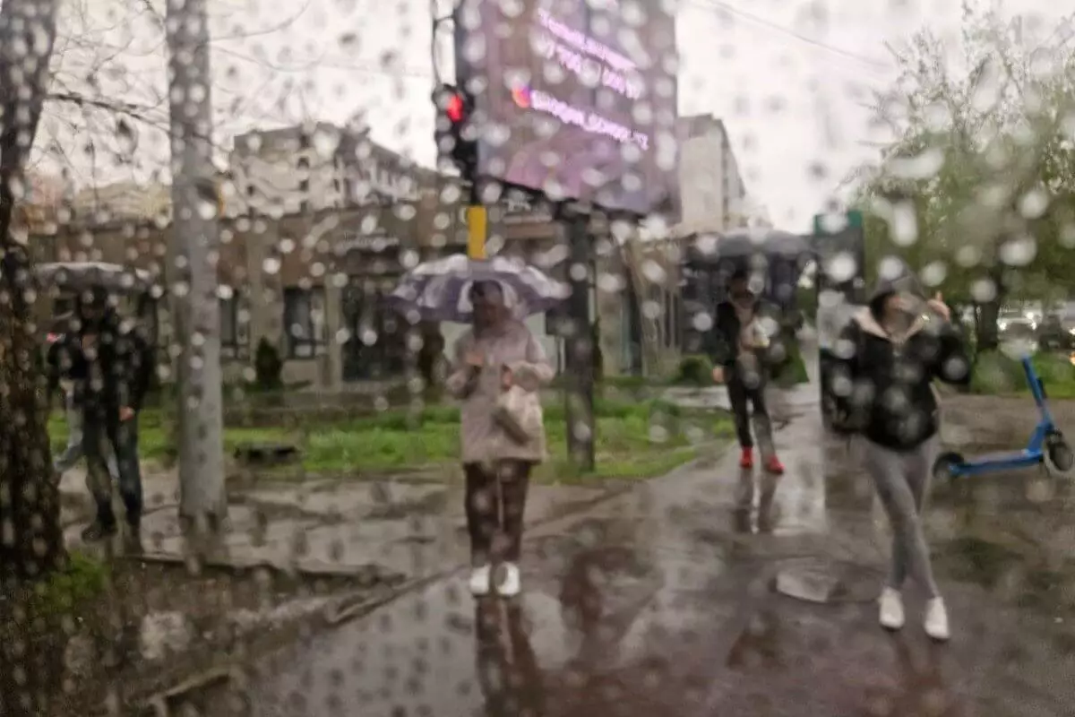 Сильный дождь прогнозируют в Алматы: город готовится к возможным подтоплениям