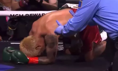 Бой чемпиона мира по версии WBC обернулся зверским нокаутом. Видео