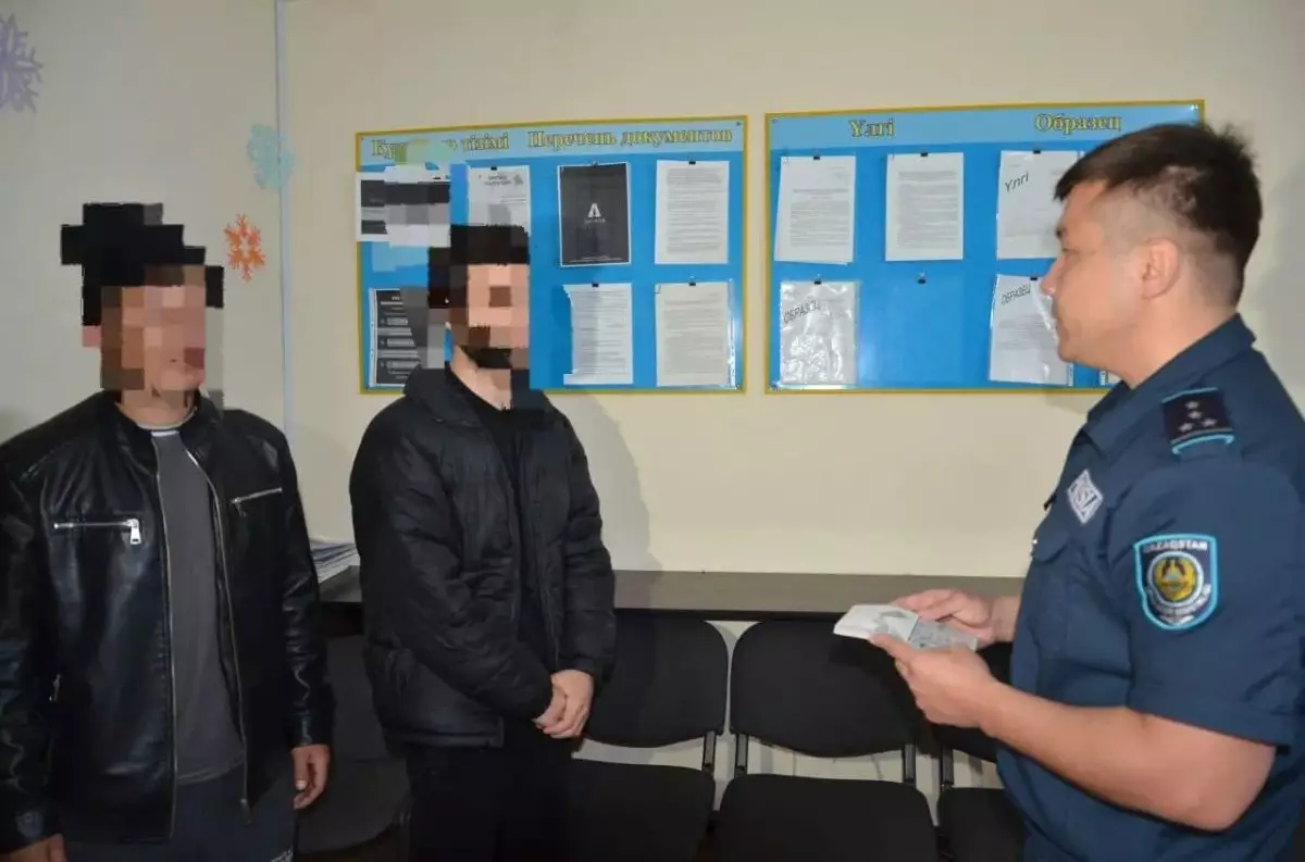 16 иностранцев задержали в Улытауской области