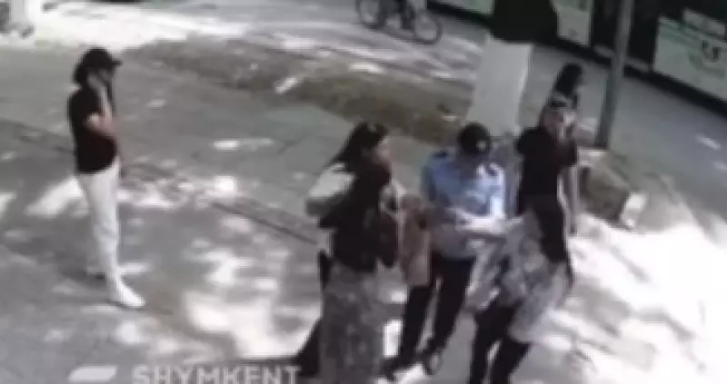 В Шымкенте полицейский напал на девушек, вызвавших патруль
