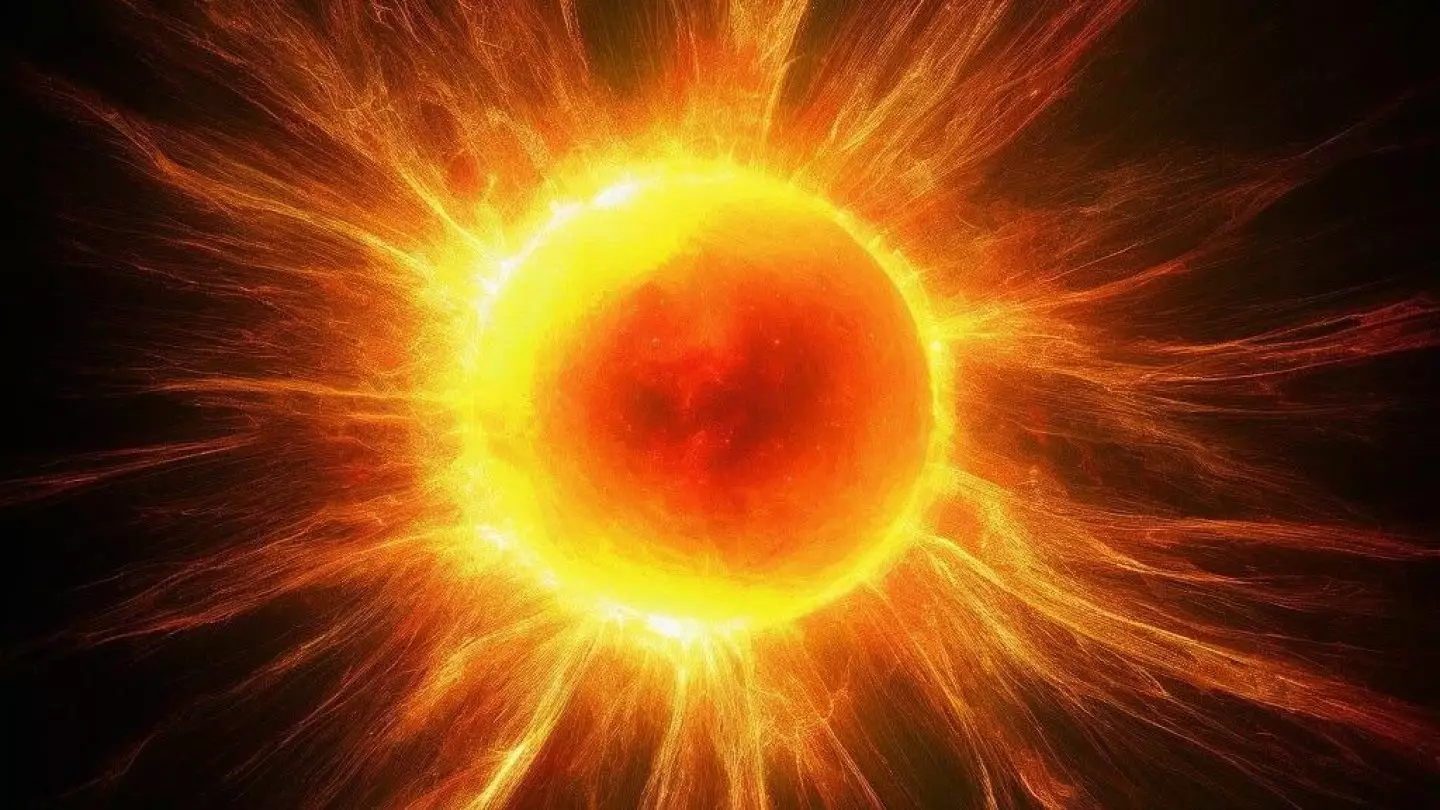 Мощные вспышки произошли на Солнце