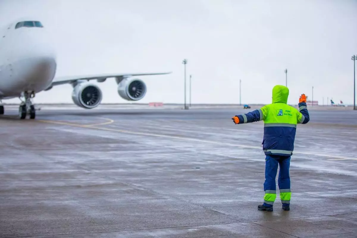 Аэропорт Астаны ответил на информацию о срыве ремонта взлетной полосы