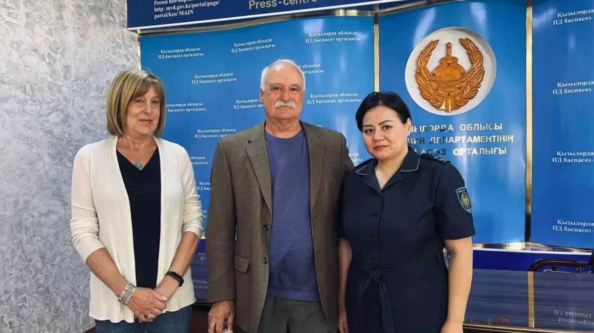 В Кызылординской области полиция помогла гражданину США с поиском информации о родственниках