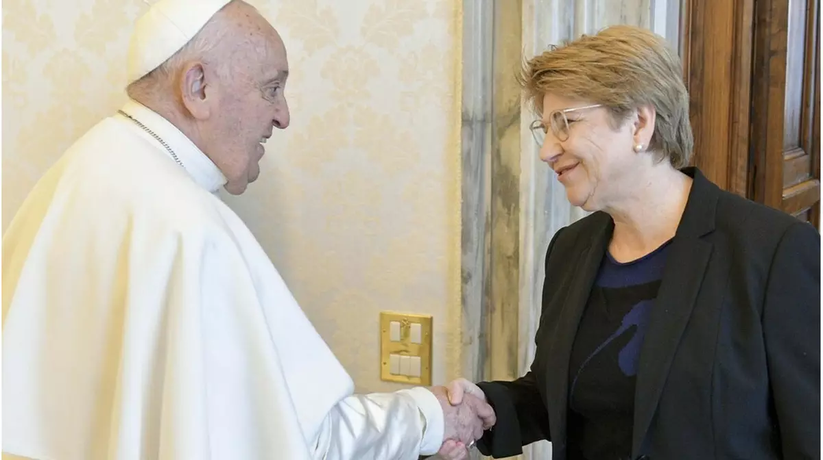 Рим Папасы Швейцарияда Украина бойынша бейбітшілік конференциясына шақырылды