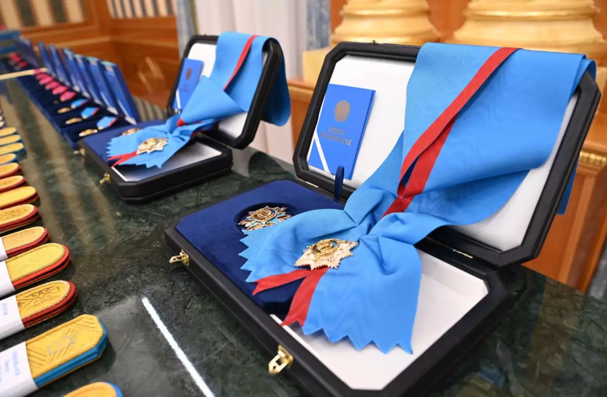 Мемлекет басшысының Жарлығымен бір топ әскери азамат наградталды