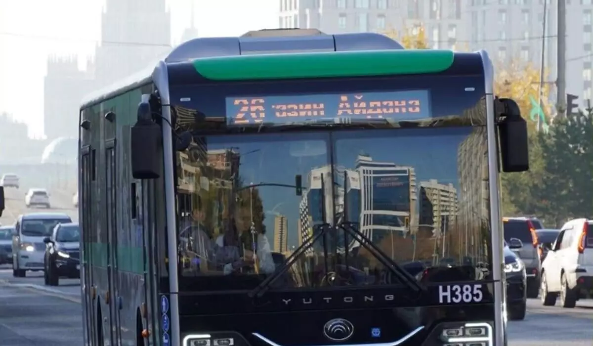 Как будут ездить автобусы в Астане на майские праздники