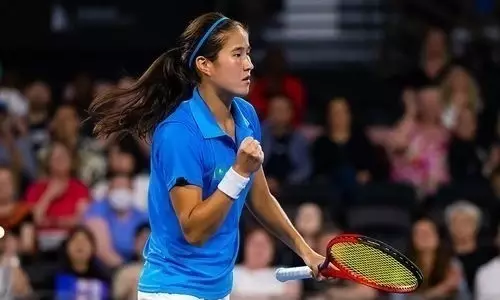 Казахстанская теннисистка уверенно стартовала на турнире в Словакии