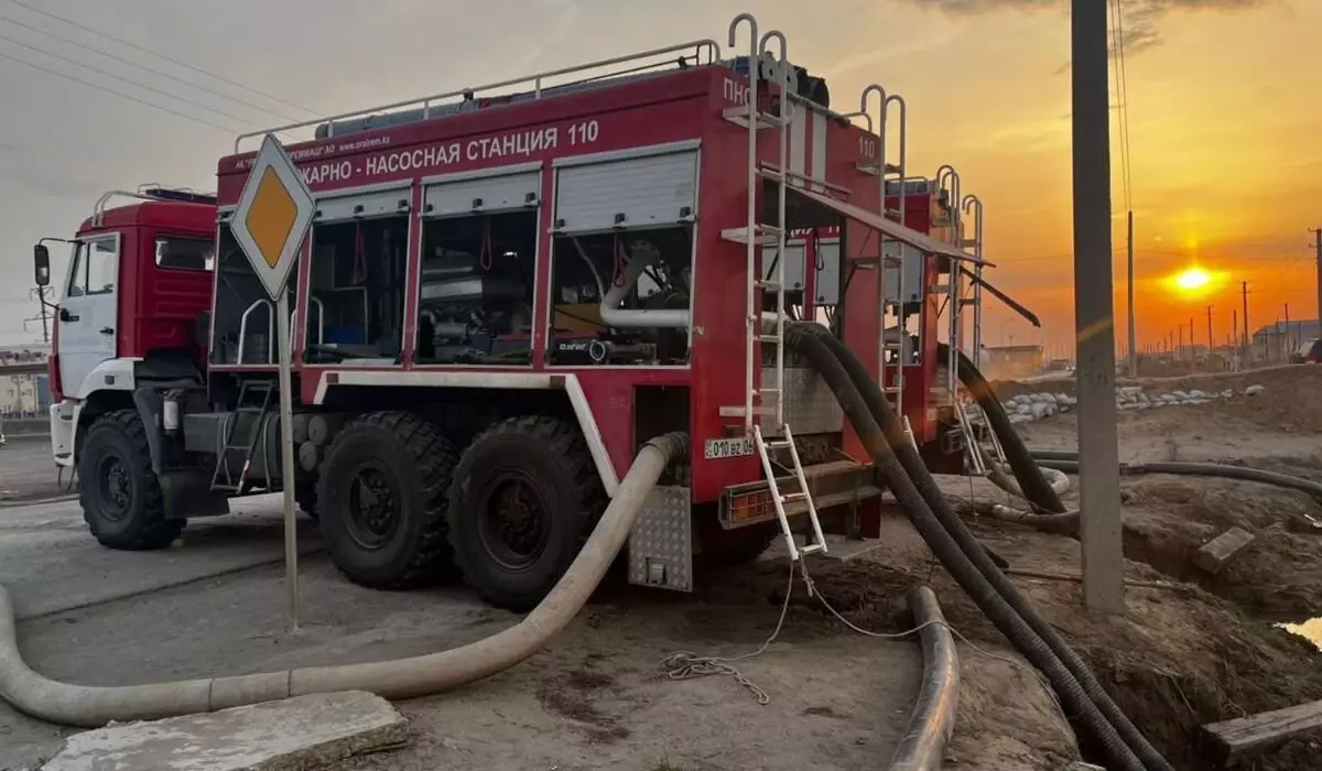 Как работают спасатели в Кульсары (ФОТО, ВИДЕО)