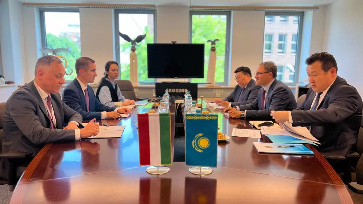 Казахстан и Венгрия продолжают развивать стратегическое партнерство