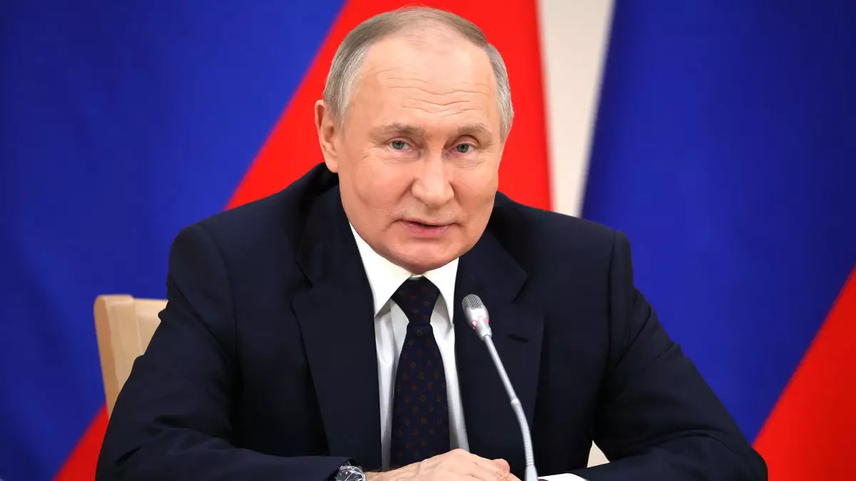 Торжественная церемония вступления в должность президента РФ Владимира Путина: началась прямая трансляция