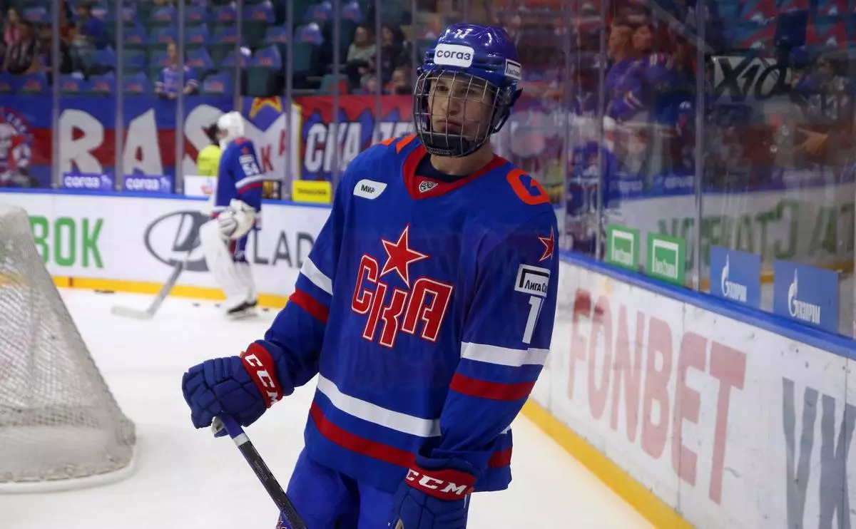 Россиянин стал вторым в рейтинге драфта НХЛ по версии TSN