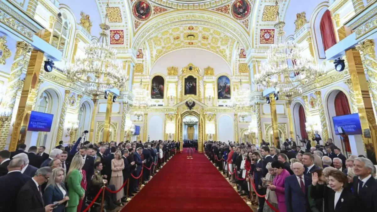 В Кремле началась инаугурация Путина