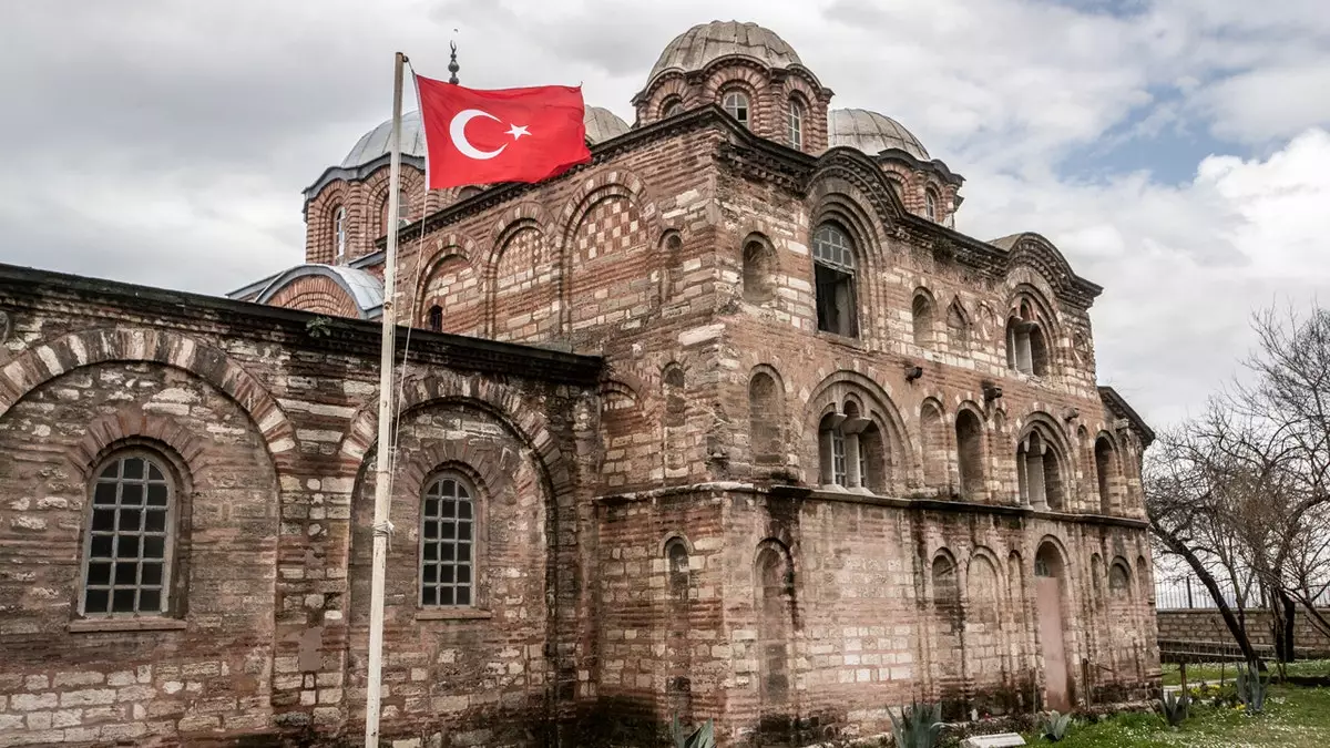 Правительство Эрдогана переделало еще одну церковь византийской эпохи в мечеть