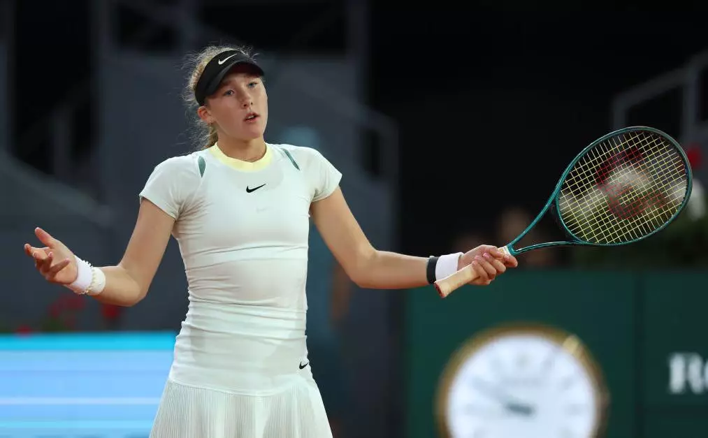 Мирра Андреева проиграла 126-й ракетке мира на турнире в Риме