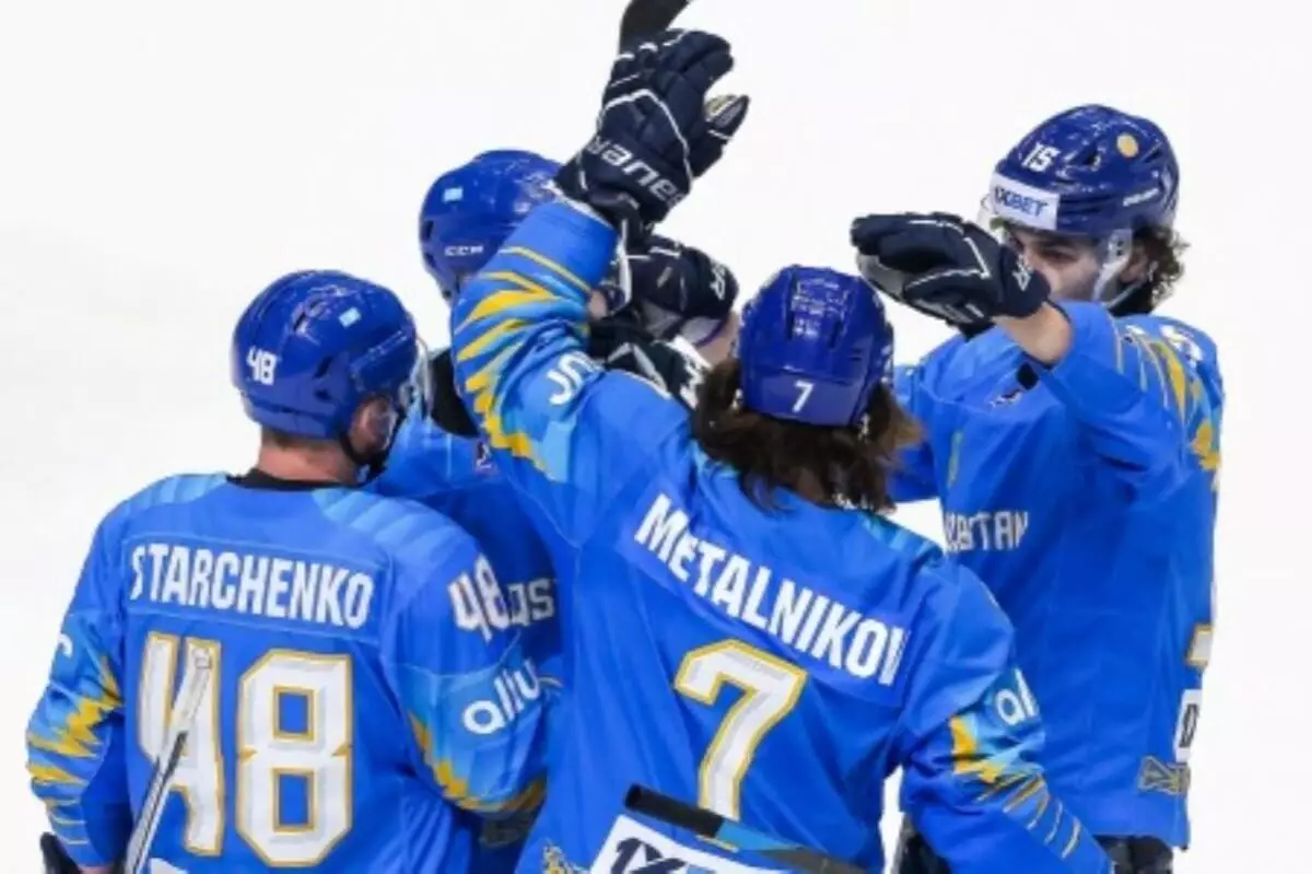Волевую победу одержала сборная Казахстана по хоккею над командой Великобритании
