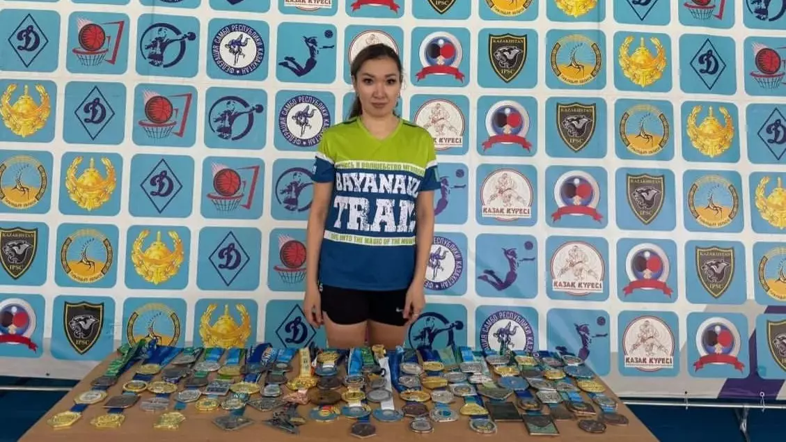 Свыше ста медалей завоевала сотрудница полиции Павлодарской области