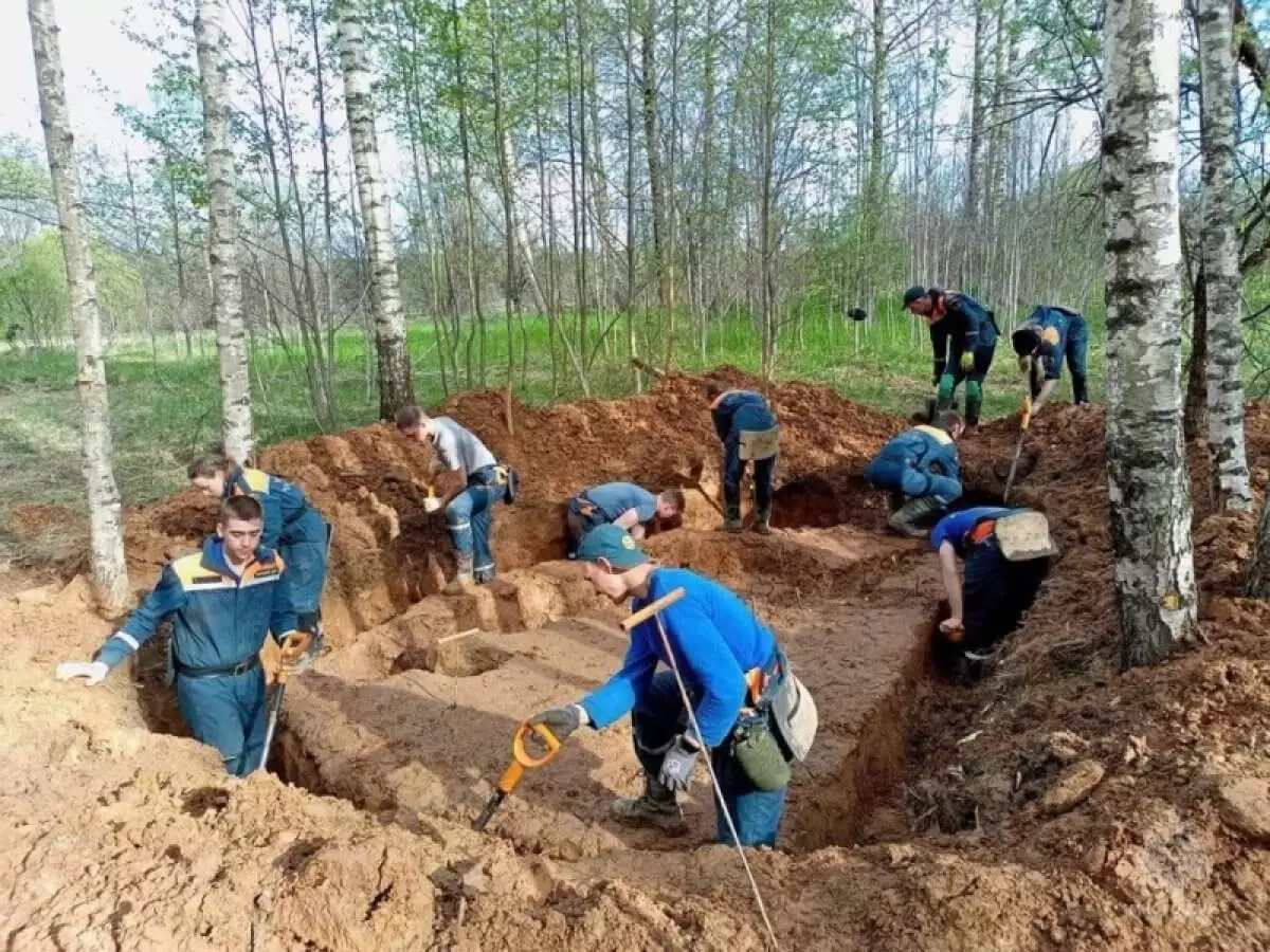 В России нашли останки более 30-ти павших бойцов во время Великой Отечественной войны