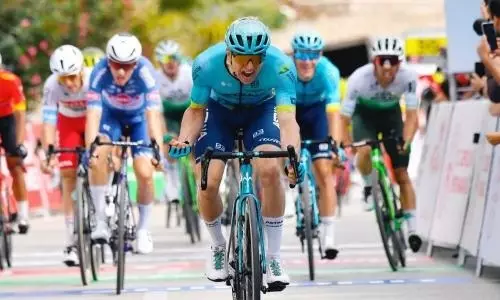 Лучший в «Астане» стал 11-м на пятом этапе «Джиро д`Италия»
