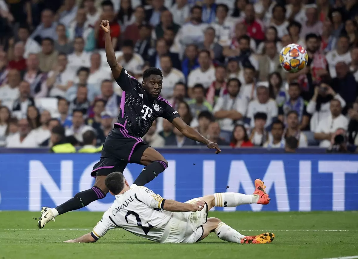 «Реал» — «Бавария»: Дэвис вывел гостей вперед