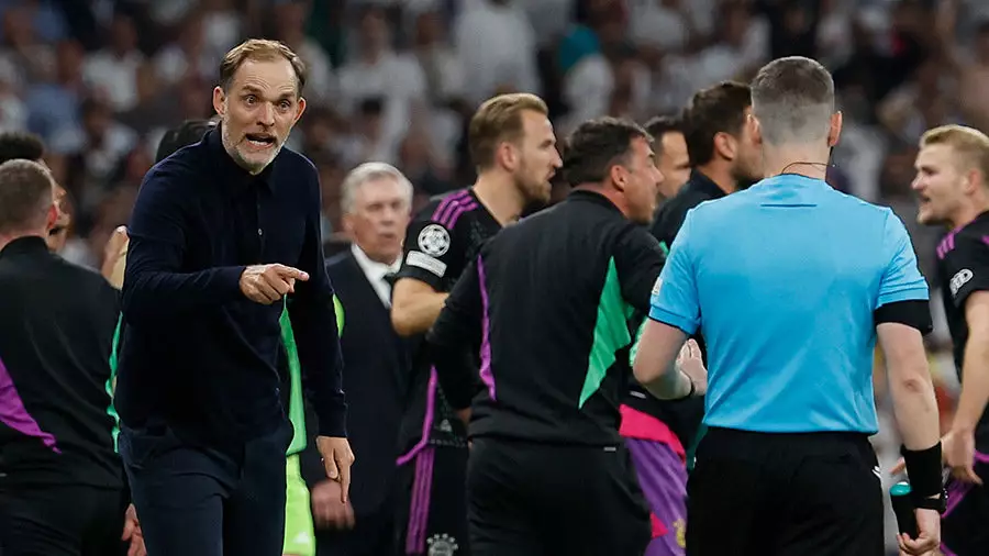 Бывший арбитр ФИФА Ункель считает, что в концовке матча «Реал» — «Бавария» были две судейские ошибки
